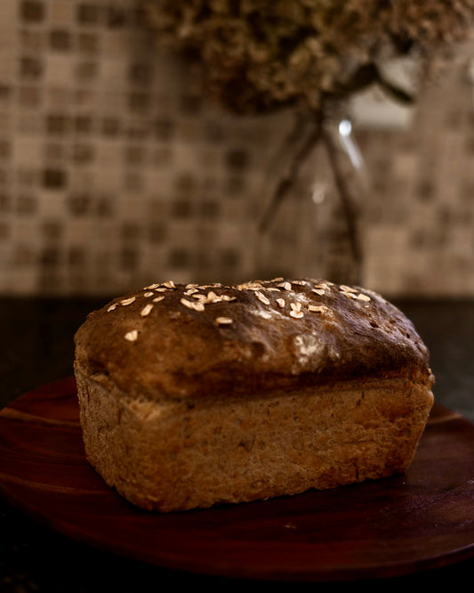 Maple Oat Sourdough Sandwich Loaf